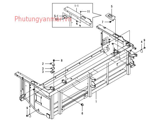 Khung hàm cắt